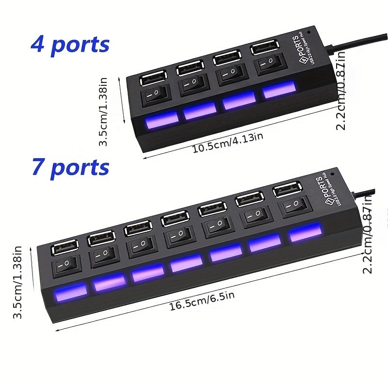 Anschluss USB-betriebener Adapter