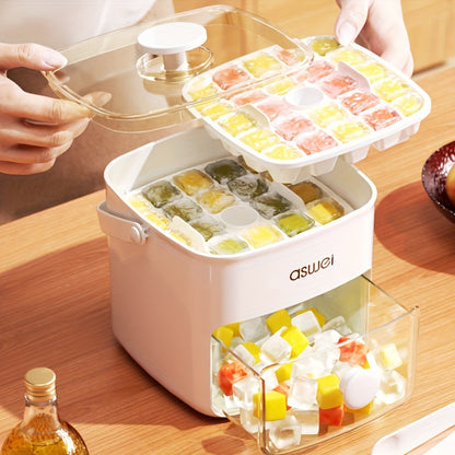 Easy-Press 48-Cube Ice Maker