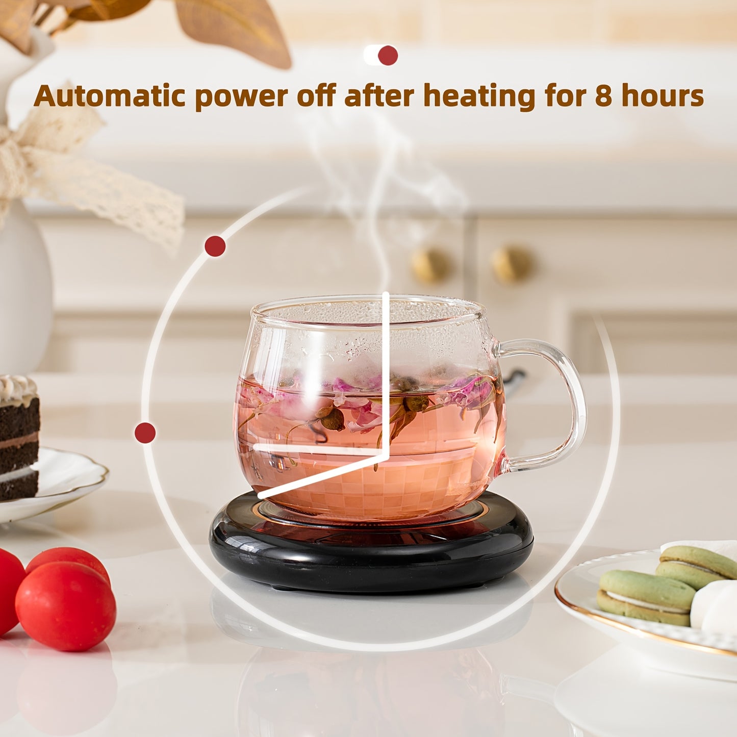 Smart Touch Electric Coffee Cup Warmer Pad