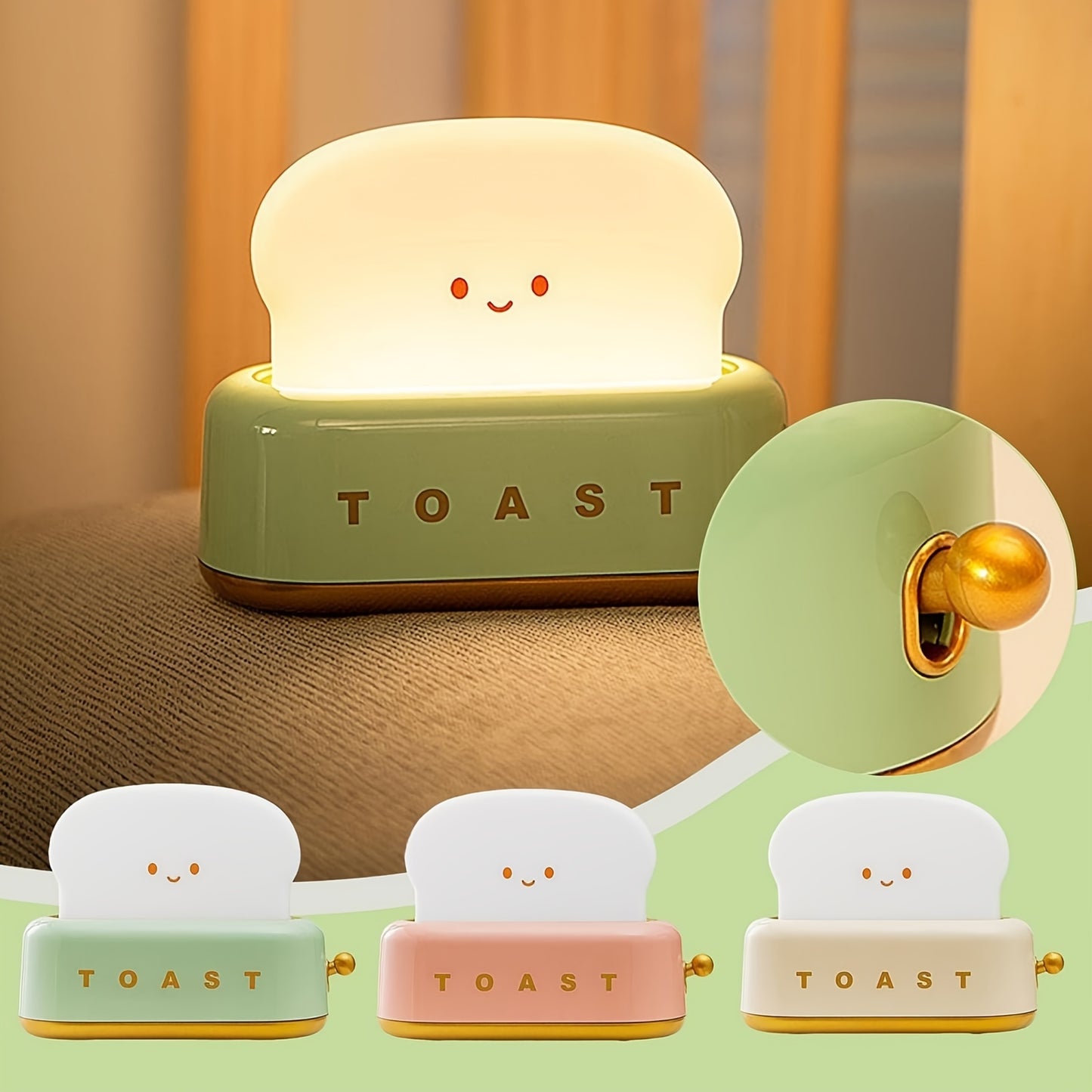 Toaster LED-Nachtlicht