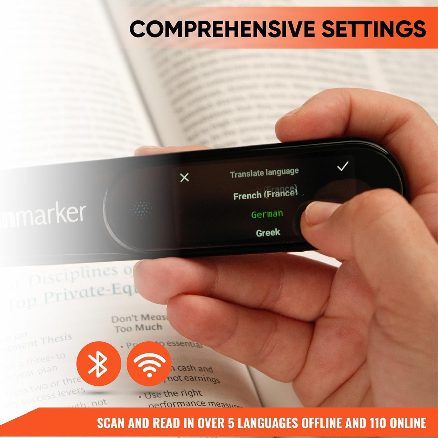 Pal - Translator Pen & Reading Pen for Language Learners, Dyslexia & Learning Difficulties | Translation Pen for 100+ Languages