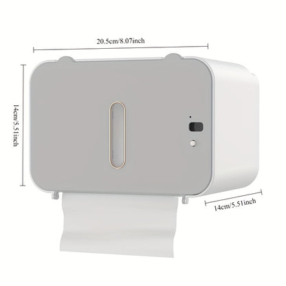 Sleek Wall-Mounted Smart Sensor Tissue Box