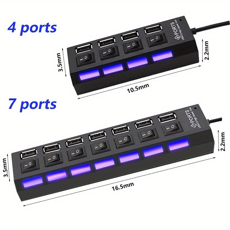 Anschluss USB-betriebener Adapter