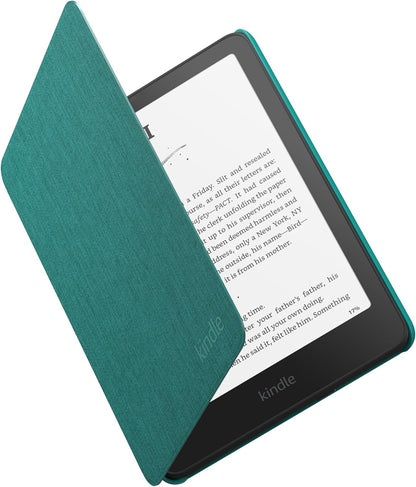 All-New  Kindle Paperwhite and Kindle Colorsoft Signature Edition Case, Lightweight and Water-Safe, Foldable Protective Cover - Fabric