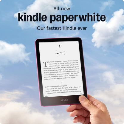 All-New  Kindle Paperwhite (16 GB) – Our Fastest Kindle Ever, with New 7" Glare-Free Display and Weeks of Battery Life – without Lockscreen Ads – Jade