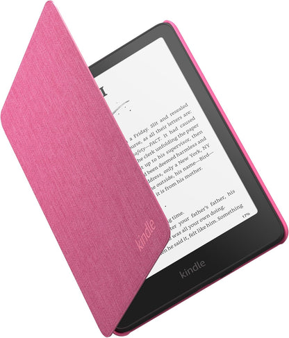 All-New  Kindle Paperwhite and Kindle Colorsoft Signature Edition Case, Lightweight and Water-Safe, Foldable Protective Cover - Fabric