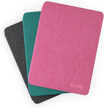 All-New  Kindle Paperwhite and Kindle Colorsoft Signature Edition Case, Lightweight and Water-Safe, Foldable Protective Cover - Fabric