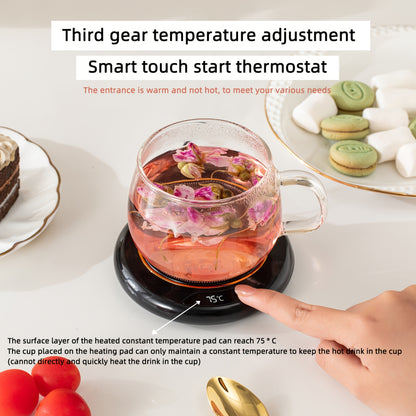 Smart Touch Electric Coffee Cup Warmer Pad