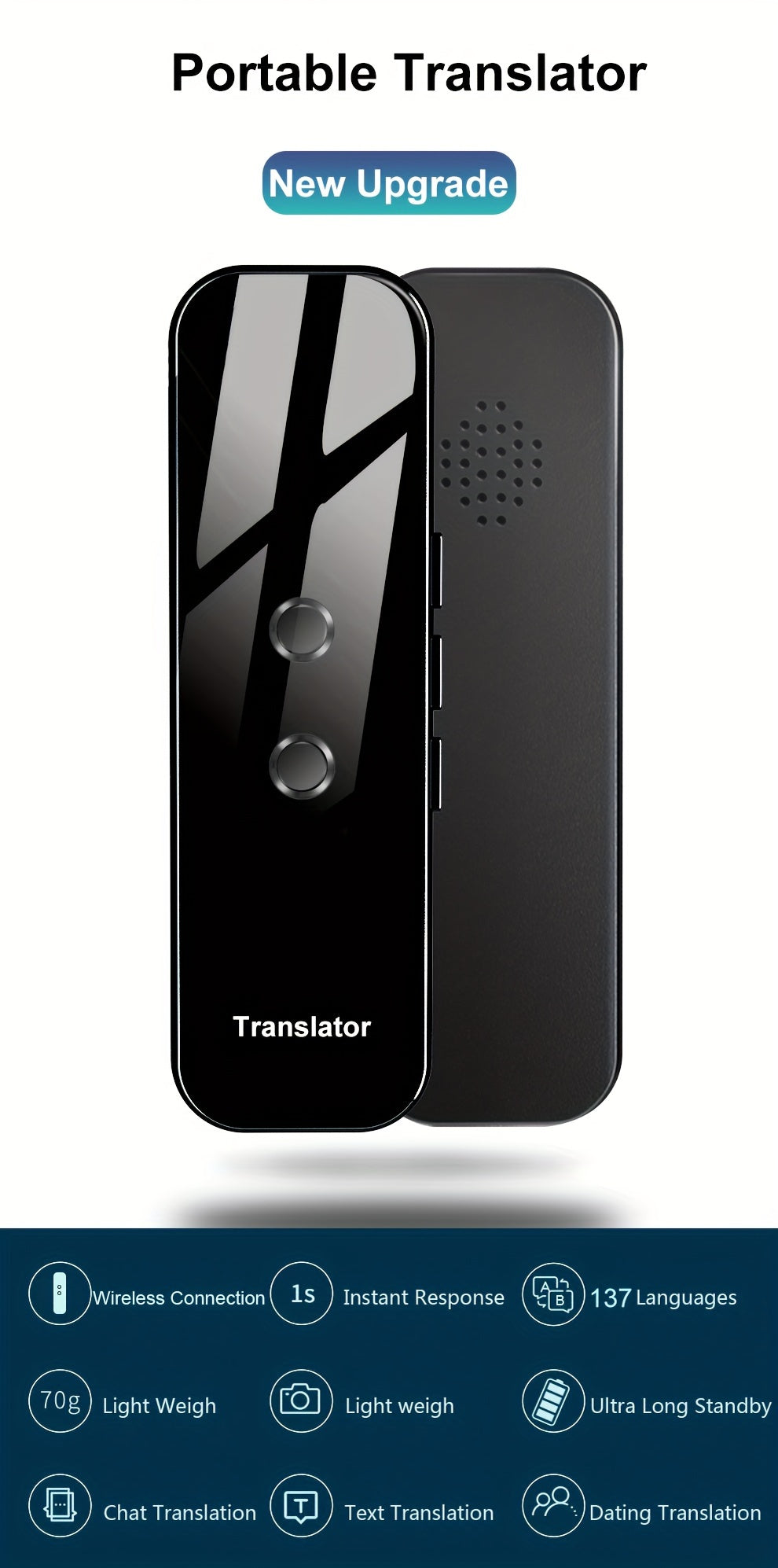 Portable Dual-Direction Language Translator