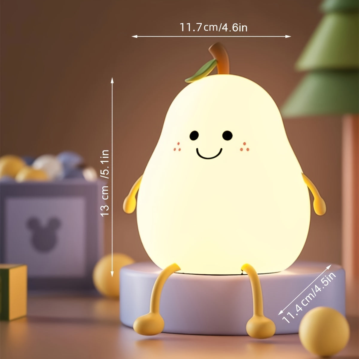 Pear Night Light