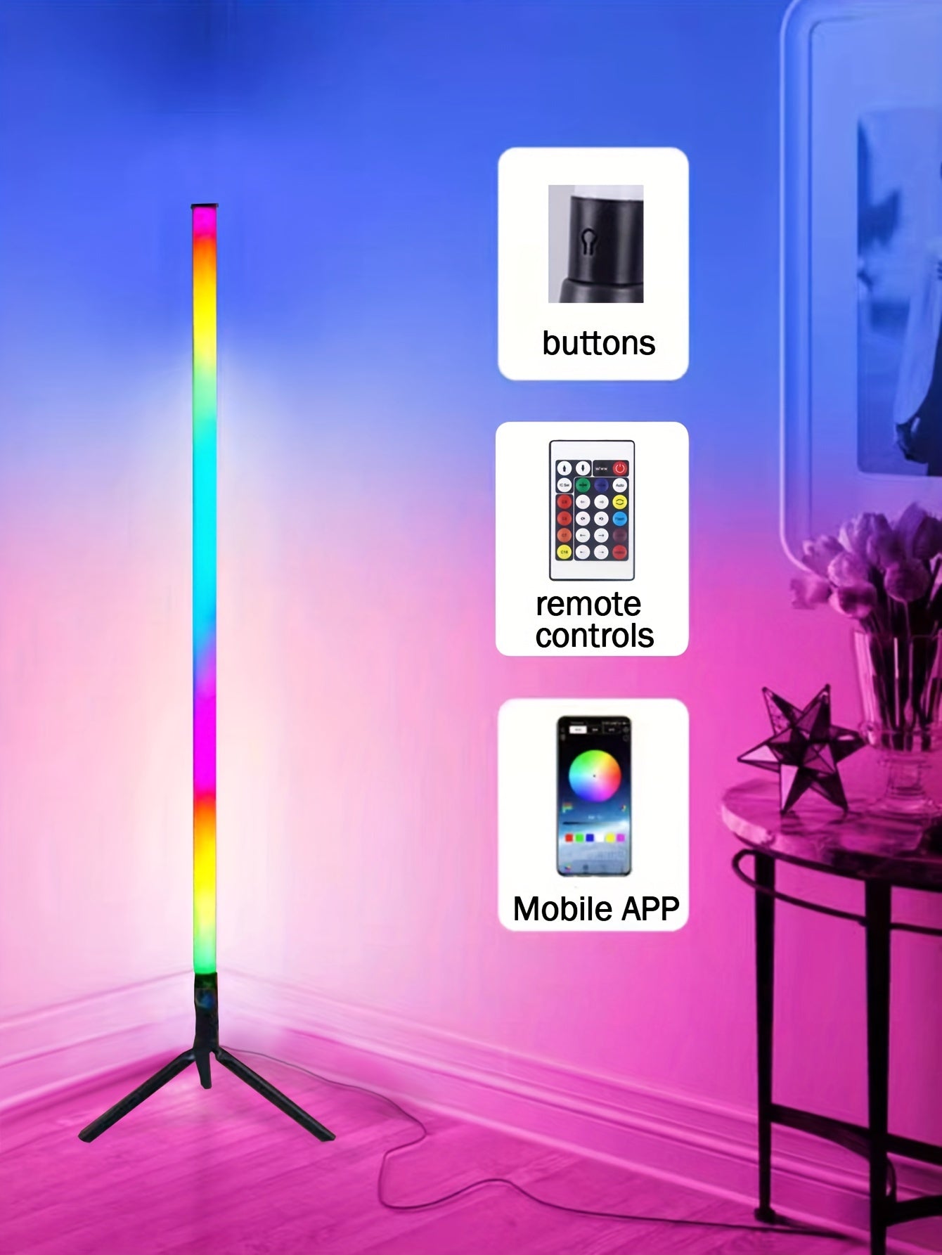 Smart LED Floor Lamp